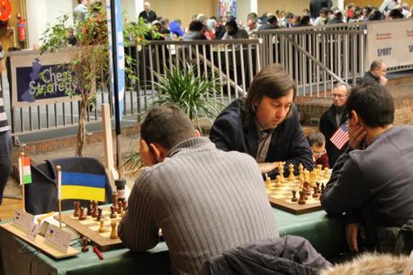 Le grand-maître d'échecs américain Gata Kamsky lors de la première ronde de l'Open de Cappelle 2016 - Photo © Chess & Strategy