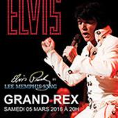 ONE NIGHT OF ELVIS By Lee Memphis King - GRAND REX à PARIS 02 - Variété internationale sur France Billet