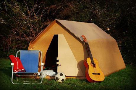 CONCEPT: KarTent, tente de festival 100% recyclable KarTent-12