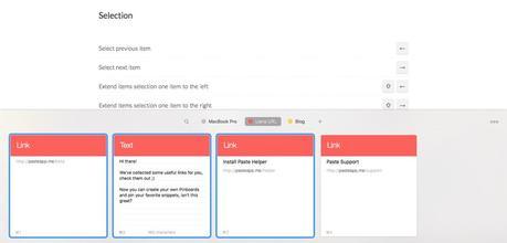 Paste 2 l’excellent gestionnaire Mac de presse-papier est en Beta