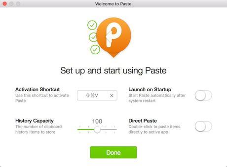 Paste 2 l’excellent gestionnaire Mac de presse-papier est en Beta
