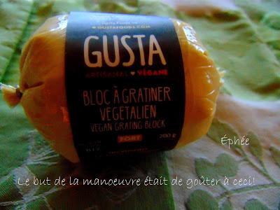 Lasagne au poivron rouge, feta, et chèvre ... végétale