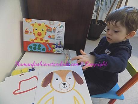 [Activité] peinture à l’éponge - Djéco 