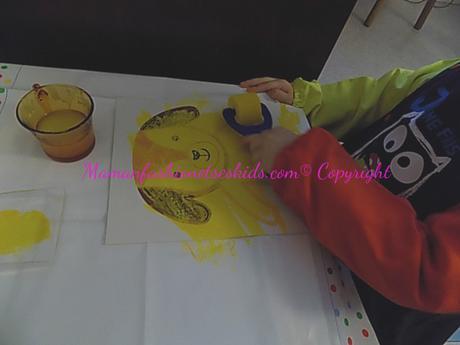 [Activité] peinture à l’éponge - Djéco 