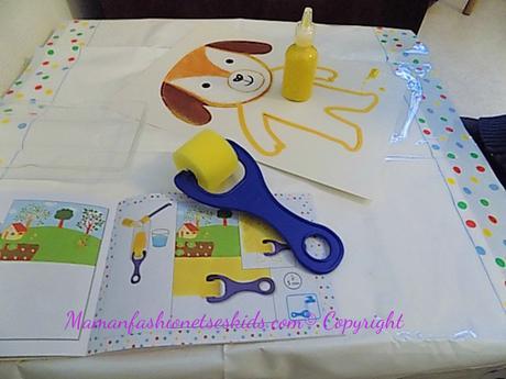 [Activité] peinture à l’éponge - Djéco 