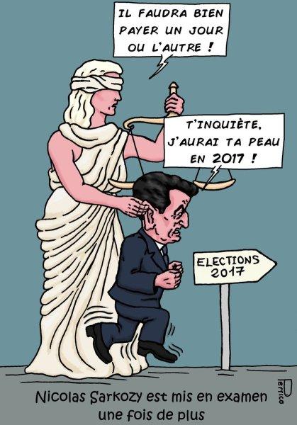 Nicolas Sarkozy et la justice