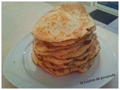 Pancake aux pommes et à la cannelle au thermomix ou sans 