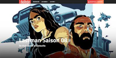 Lastman sur Delitoon... en couleur