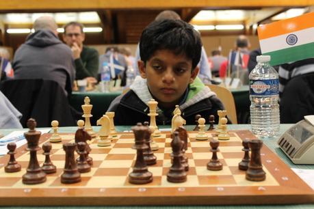 Sarin Nihal à l'Open de Cappelle 2016 - Photo © Chess & Strategy