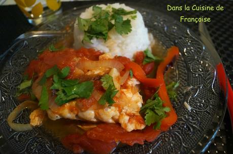 Cabillaud Gingembre et Citronnelle