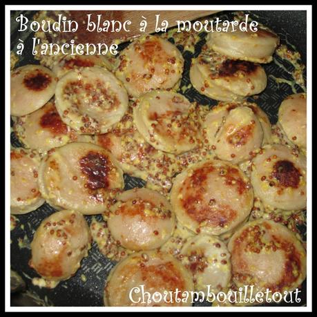 boudin blanc moutarde