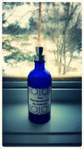 Eau réconfortante cheveux