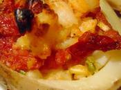 Pommes terre farcies tomates séchées