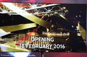 Ouverture officielle de la salle de La Madeleine à Bruxelles le 18 février 2016.