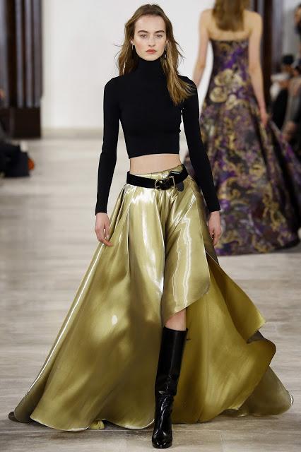 Alerte tendance : la gold fever embrase les podiums de New York...