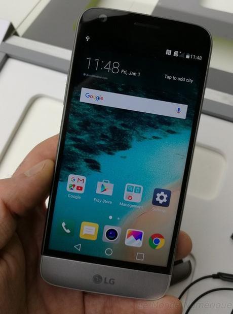 MWC 2016 : LG dévoile son premier smartphone modulaire, le LG G5
