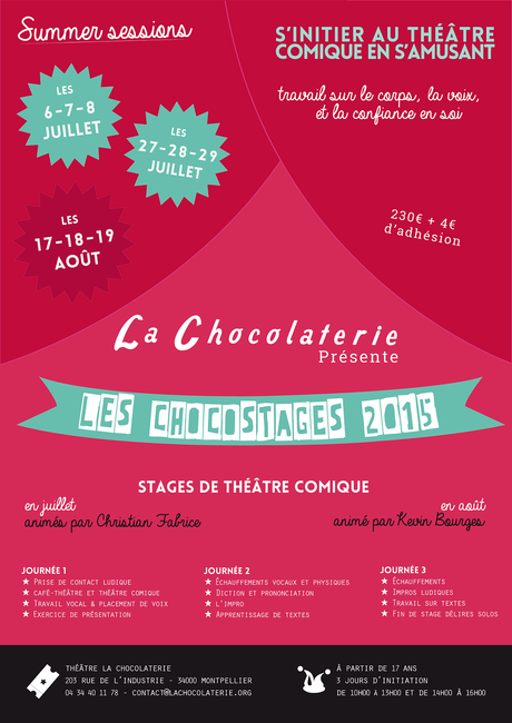 ChocoStages /// Stage de théâtre comique