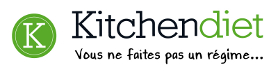 fleur crue pomme chocolat muesli au son d'avoine et au psyllium (diététique, protéinée, sans oeuf ni beurre, riche en fibres) logo kd