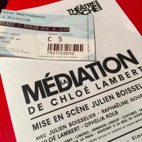 Théâtre de Poche Montparnasse - La Médiation