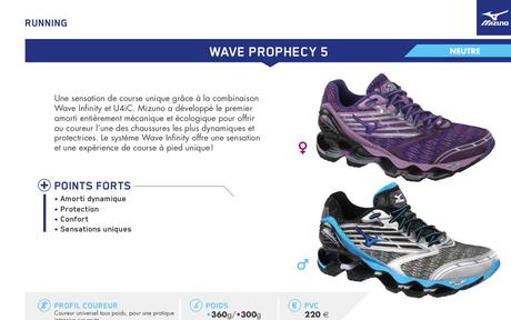 Test running : la chaussure running “Mizuno Wave Prophecy 5”
