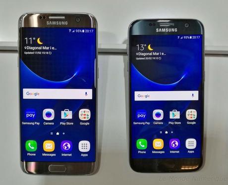 MWC 2016 : Samsung dévoile les Galaxy S7 et Galaxy S7 edge