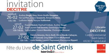 Florent Marotta à la Fête du Livre de Saint-Genis-Laval