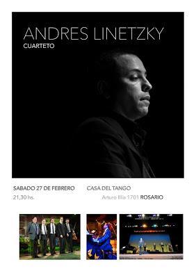 Andrés Linetsky samedi à Rosario [à l'affiche]