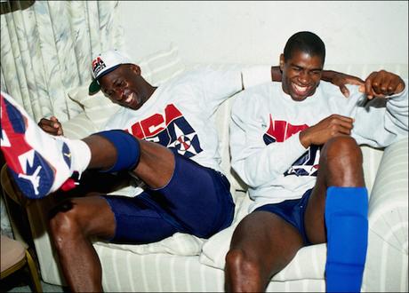 Michael Jordan et Magic Johnson