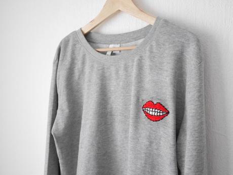 DIY : mon sweat brodé