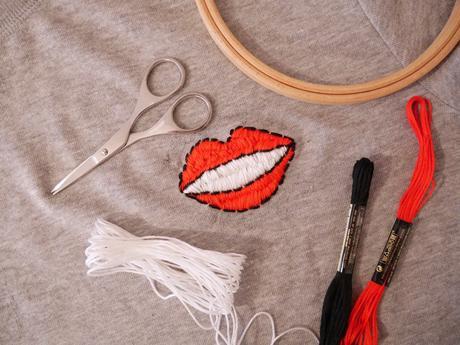 DIY : mon sweat brodé