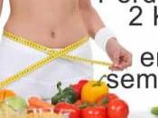 Menus pour perdre kilos semaine