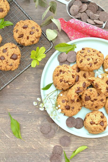 Cookies aux pépites de chocolat [ Recette de base ]