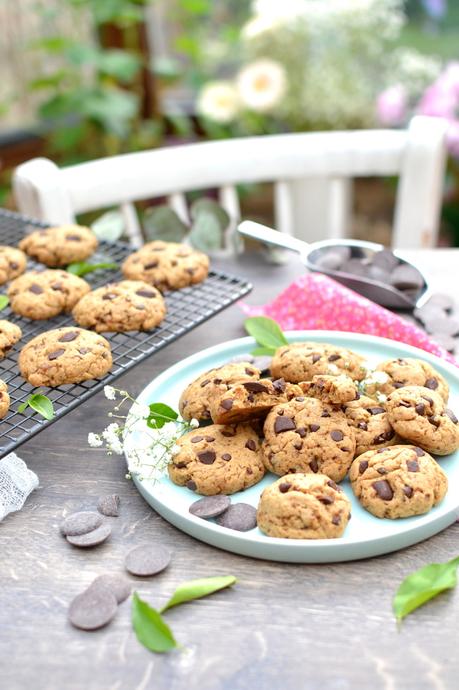Cookies aux pépites de chocolat [ Recette de base ]