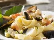 Tagliatelles fraîches moules crevettes