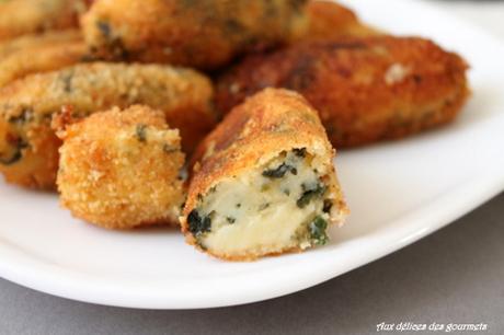 ROULÉS PARMENTIER AUX ÉPINARDS