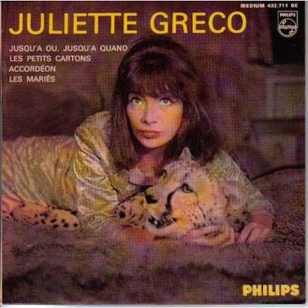 Juliette Gréco-Accordéon-1962