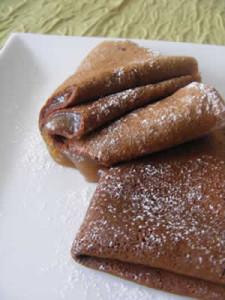 Pâte à crêpes au chocolat avec thermomix