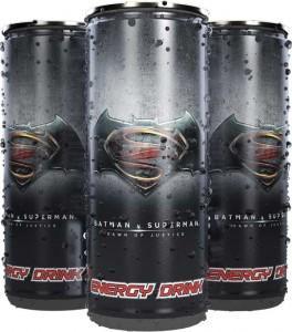 Une boisson énergisante Batman V Superman