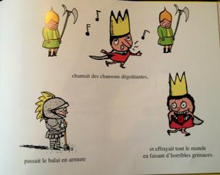 Le roi est fou et ça les fait rire !