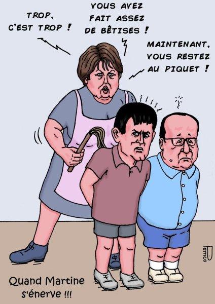 Le coup de gueule de Martine Aubry