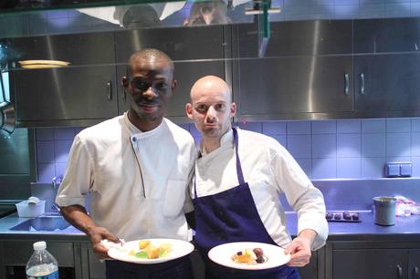 Guillaume Iskandar, le chef (à g.) et son second © P.Faus