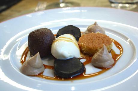 Chocolat, glace gingembre, carrot cake…© P.Faus