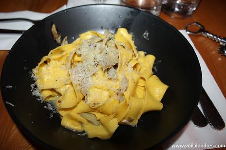 pappardelle à l'artichaud