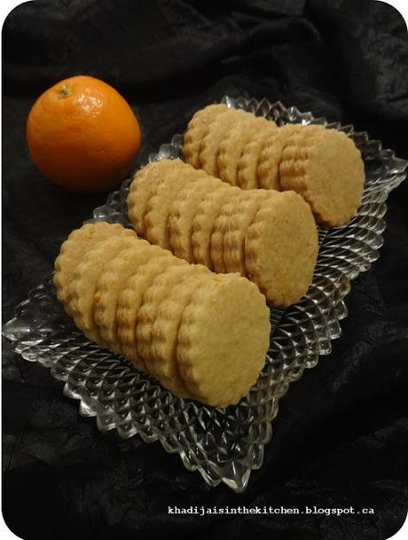 BISCUITS À L’ORANGE / ORANGE COOKIES / GALLETAS DE NARANJA  / بسكوي بالبرتقال