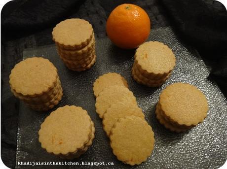 BISCUITS À L’ORANGE / ORANGE COOKIES / GALLETAS DE NARANJA  / بسكوي بالبرتقال