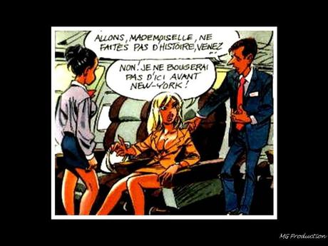 Blague....Une blonde part New york