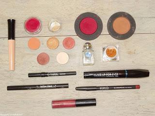 Cuivré ardent pour le Monday Shadow Challenge