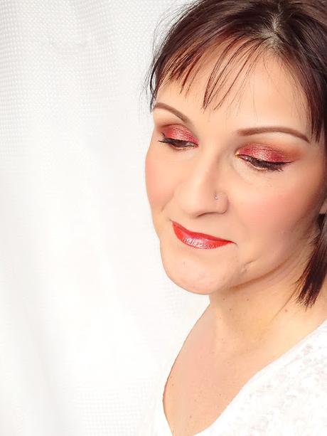 Cuivré ardent pour le Monday Shadow Challenge