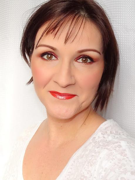 Cuivré ardent pour le Monday Shadow Challenge