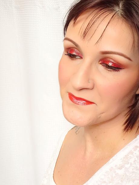 Cuivré ardent pour le Monday Shadow Challenge